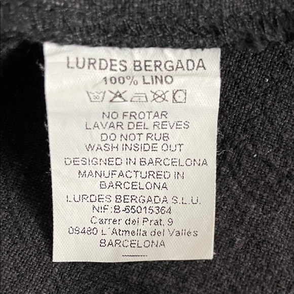 Lurdes Bergada Black Women's Button-Up Blazer - Picture 11 of 16